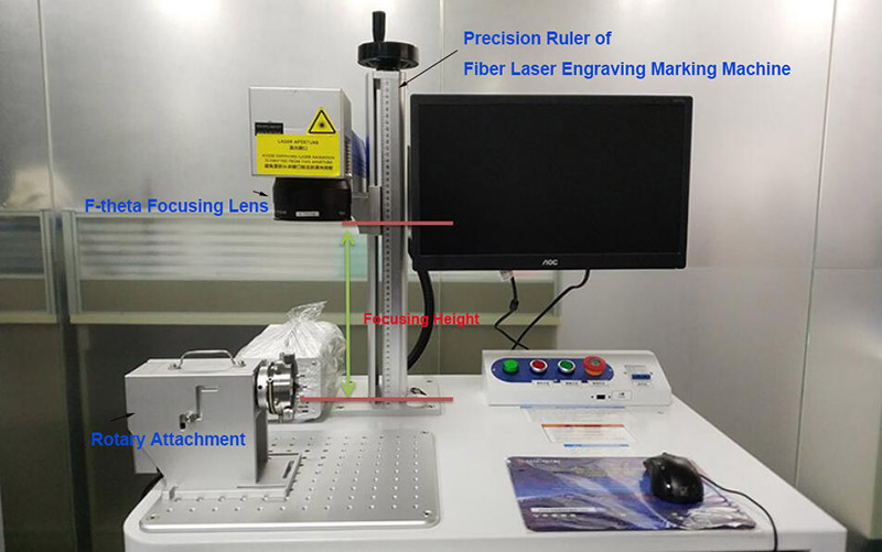 Laser Engraving Marking with a Rotary Attachment